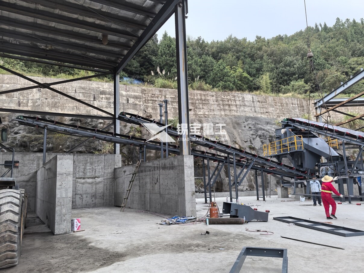 四川巴中城投現(xiàn)場(chǎng)（搭配徐工4000一體機(jī)）